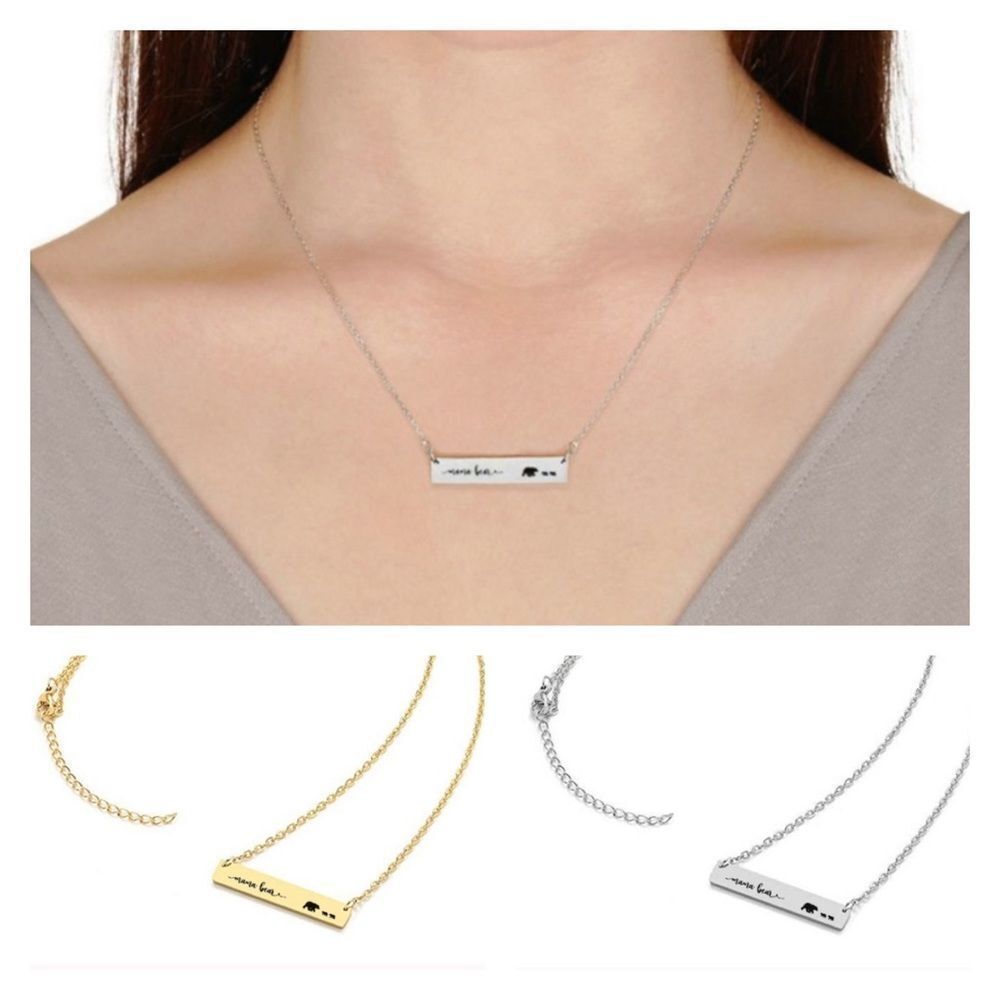 Trendy Jewels Mama Bear Necklace